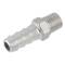 Portagomma filetto maschio, in acciaio inox 316 1/8" x 9mm