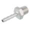 Portagomma filetto maschio, in acciaio inox 316 1/4" x 6mm