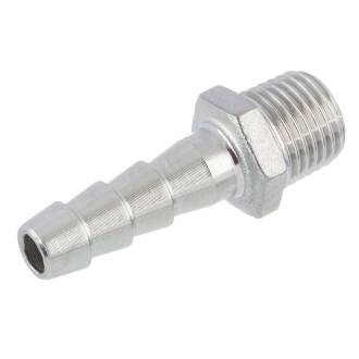 A4 ss male threaded hose tail 1/4" x 9mm