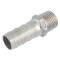 Portagomma filetto maschio, in acciaio inox 316 1/2" x 19mm