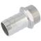 Portagomma filetto maschio, in acciaio inox 316 1 1/2" x 40mm