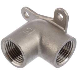 A4 ss female threaded elbow 90 with flange