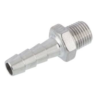 Portagomma filetto maschio, in acciaio inox 316 1/4" x 10mm