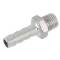 Portagomma filetto maschio, in acciaio inox 316 1/4" x 10mm