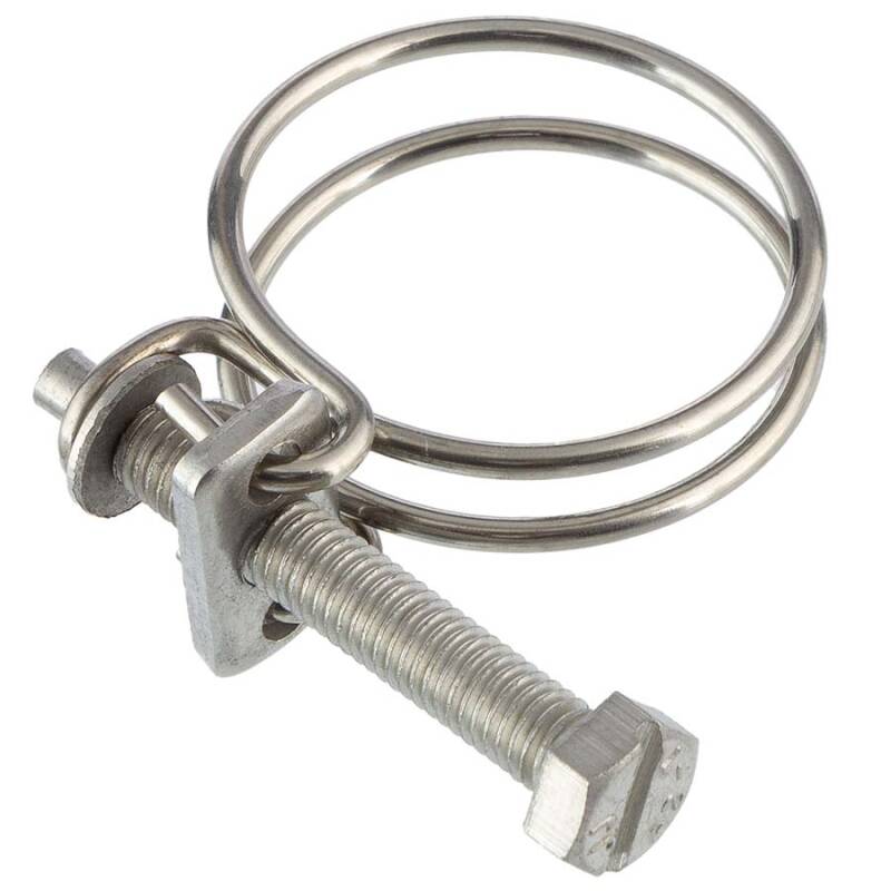 Spiral hose clamp W4 A2 ss