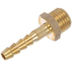 Messing Schlaucht&uuml;lle Aussengewinde x T&uuml;lle 1/4&quot; x 6mm