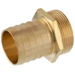 Brass hose tail with male thread
