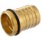 Portagomma maschio in ottone con O-Ring 1/2" x 13mm