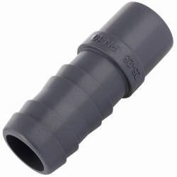 PVC-U Schlaucht&uuml;lle, Klebestutzen x T&uuml;lle 25 x 25mm