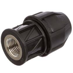 Adapter compression fitting x brass female thread