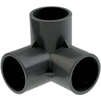 U-PVC threefold solvent elbow 90°