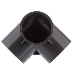 U-PVC threefold solvent elbow 90&deg;