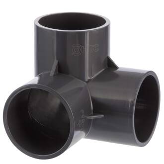 U-PVC threefold solvent elbow 90°