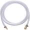 Kit - Tubo flessibile in PVC per aria compressa incl. raccordo rapido di sicurezza e nipplo 13mm, lunghezza 20m