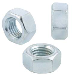 Zinc-coated steel hexagon nut DIN 934