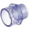 U-PVC trasparent adapter solvent socket x male thread