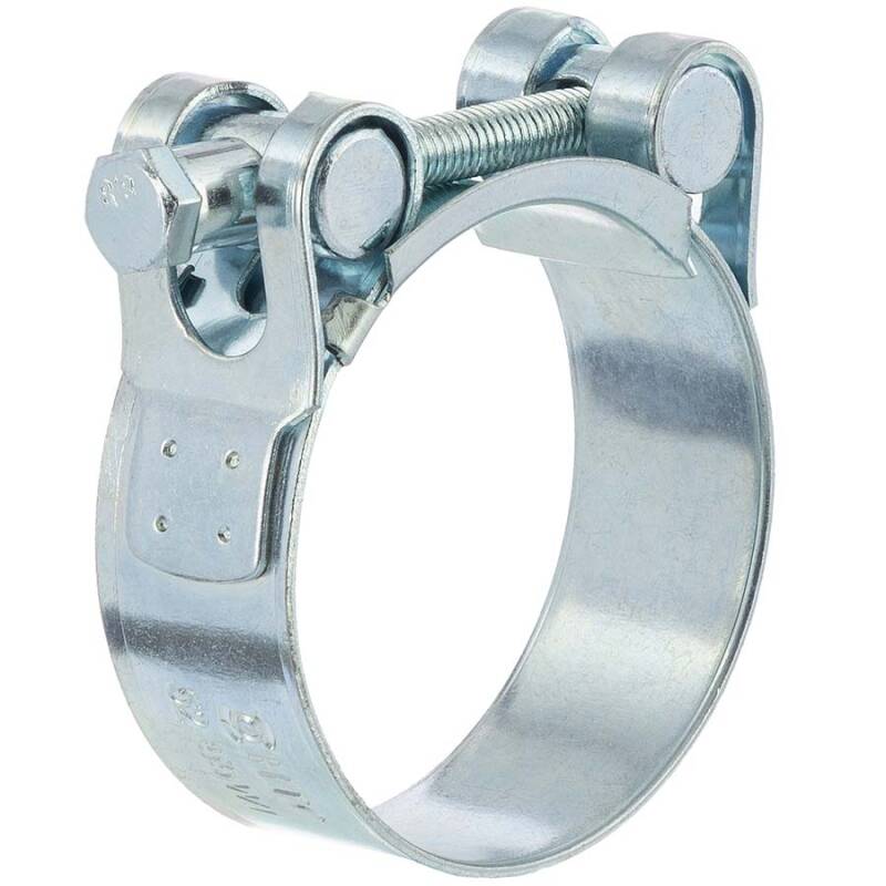 Hose clip W1 zinc-coated steel
