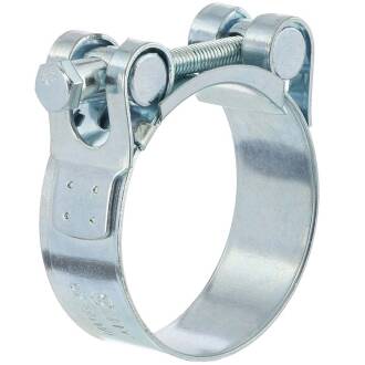 Hose clip W1 zinc-coated steel