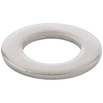 A2 ss plain washer without chamfer DIN 125 A 17mm for M16