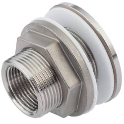 A4 ss male/female threaded tank connector