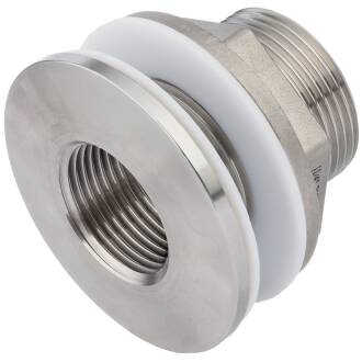 Raccordo serbatoio filetto maschio/femmina, in acciaio inox 316 3/8" x 1/2"