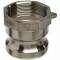 Edelstahl V4A Typ A Vaterteil mit Innengewinde 1"
