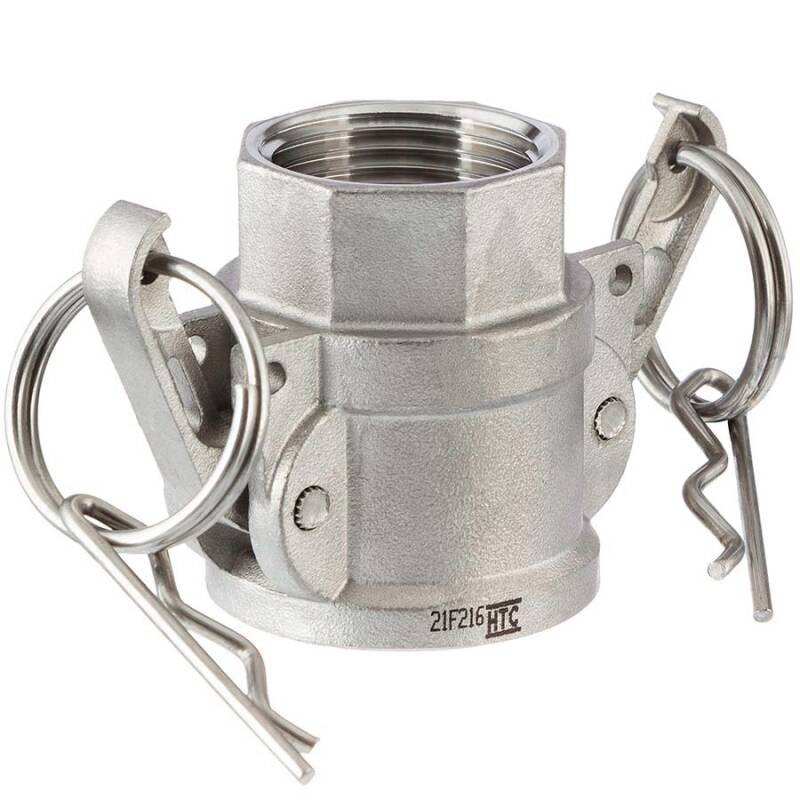 Raccordo Camlock Tipo C - Femmina in Acciaio Inossidabile