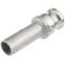 Stainless steel V4A type E male part with hose nozzle