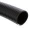PVC solvent flexible pipe 50mm, black UV, 50m coil