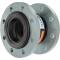 Rubber elastomer compensator steel flange galvanized