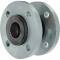 Rubber elastomer compensator steel flange galvanized