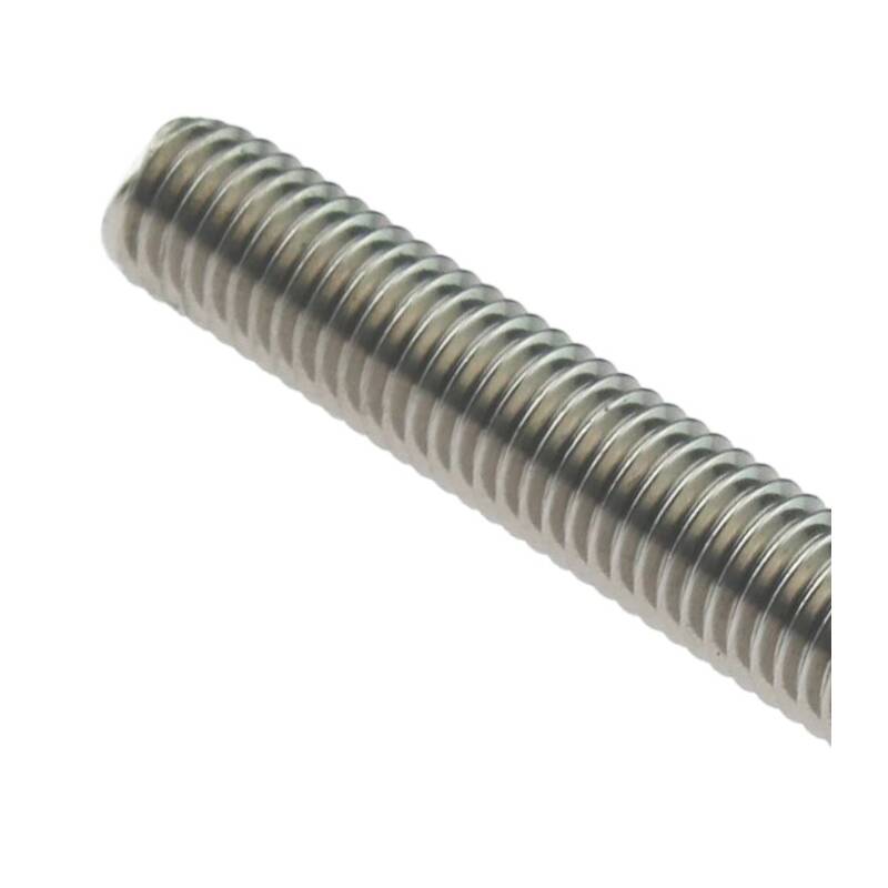 Barra filettata DIN 976 acciaio inox 304 1m