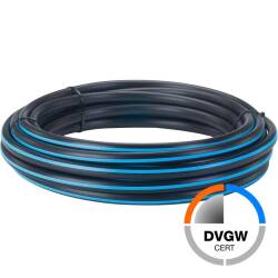 PE Rohr 63 x 5,8mm DVGW Rolle Rolle 50m