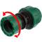 Adapter compression fitting x female thread with nut