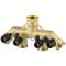 Brass 3/4" manifold with 4 adjustable male threaded ball valves