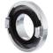 Storz coupling with male thread aluminium