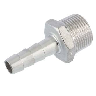 Portagomma filetto maschio, in acciaio inox 316 3/4" x 13mm