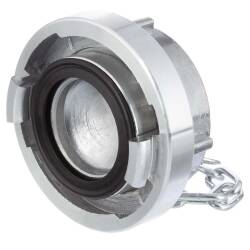 HTC&copy; Storz Blindkupplung mit Kette, Aluminium