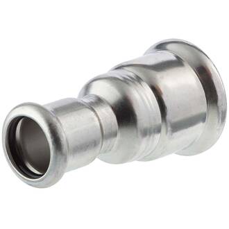 A4 ss press fitting reducing socket f/f, M-profile