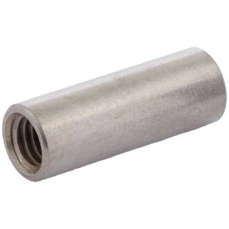 Langmutter Distanzmuffe Gewindemuffe rund Edelstahl V2A M8 x 40
