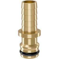 Messing Schnellkupplung Stecker x Schlaucht&uuml;lle