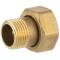 Brass male/female threaded water counter union