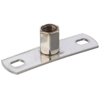 Grundplatte Edelstahl V4A M8/M10