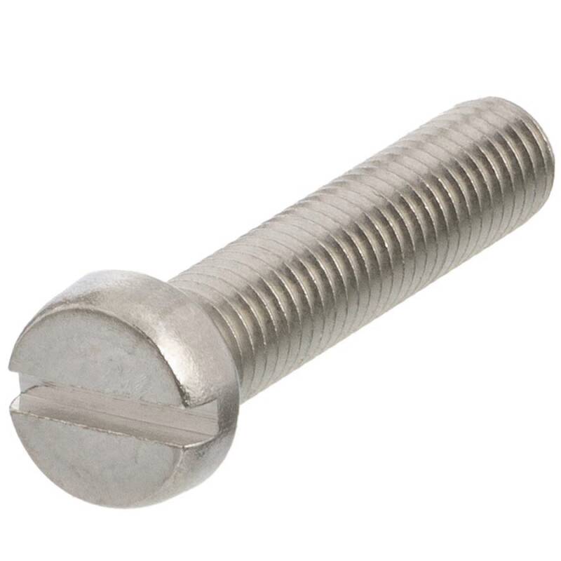 A2 ss slotted cheese head screw DIN 84