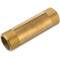 Brass male threaded pipe nipple