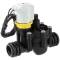 RPE Elettrovalvola 1/2" filettato femmina 24 VAC con regolatore di flusso