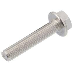 A2 ss hexagon head screw with flange DIN 6921