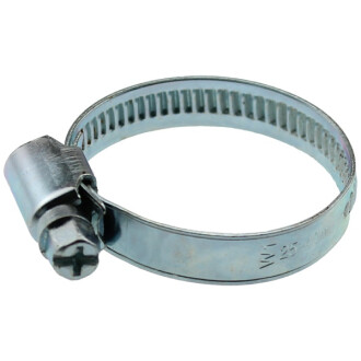 Schlauchklemme 12mm W1 Typ Industrie verzinkt 180 - 200mm