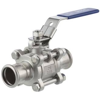 A4 ss press fitting ball valve