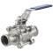 A4 ss press fitting ball valve